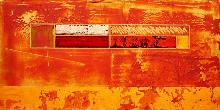 Artwork by Paul Sloggett, Barrage