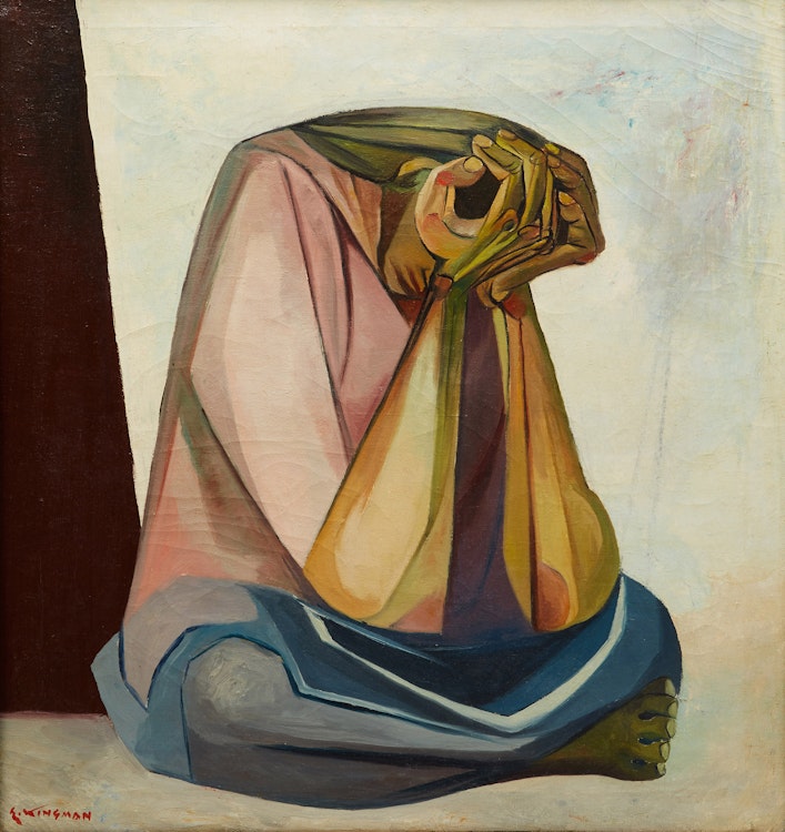 Artwork by Eduardo Kingman,  “Figura”