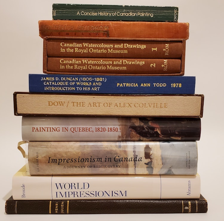 Artwork by Books and Reference, Nine Canadian Art Reference Books