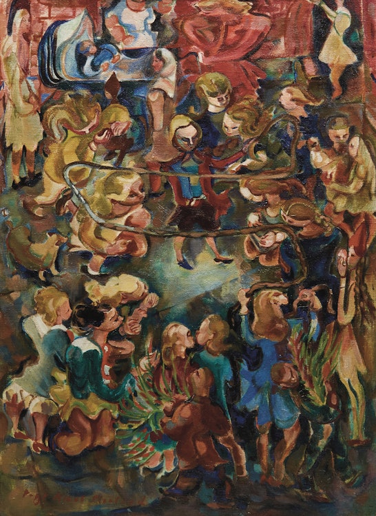 Artwork by Pegi Nicol MacLeod, Jump Rope