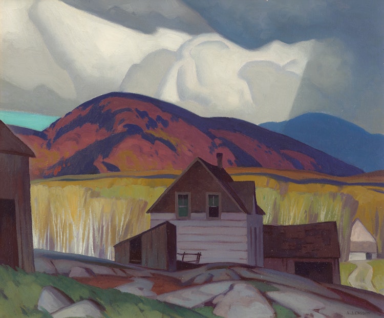 Artwork by Alfred Joseph Casson, Northern Valley