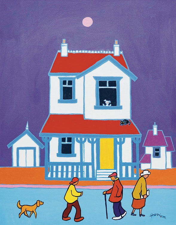 Artwork by Ted Harrison,  Maggie’s World