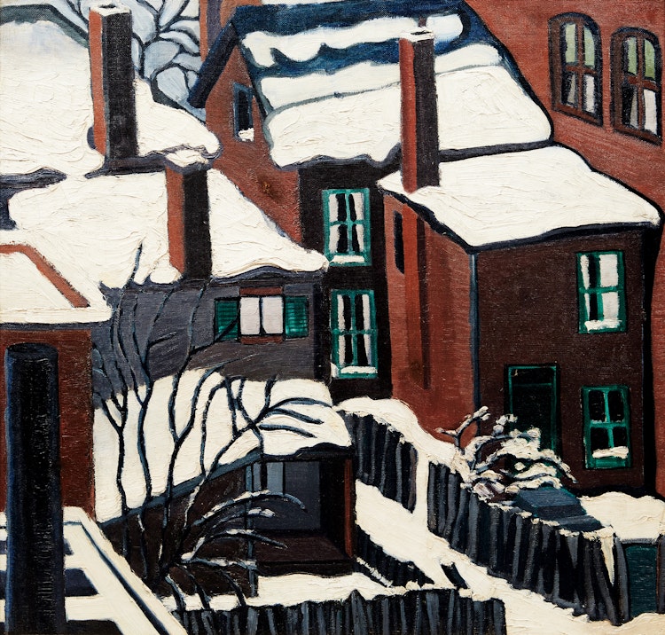 Artwork by Isabel McLaughlin, Backyards