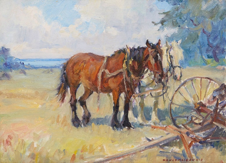 Artwork by Manly Edward MacDonald, Noon-Day