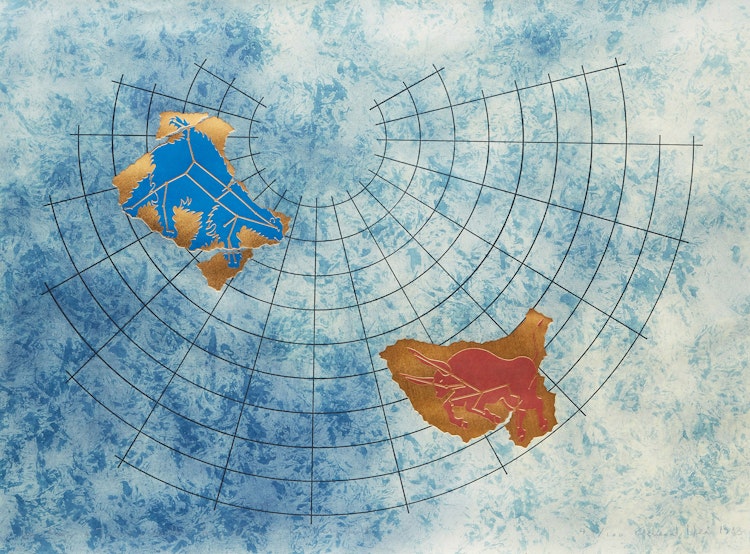Artwork by General Idea , Ursa Major & Taurus: Pavillion Fragments from the Starry Vault