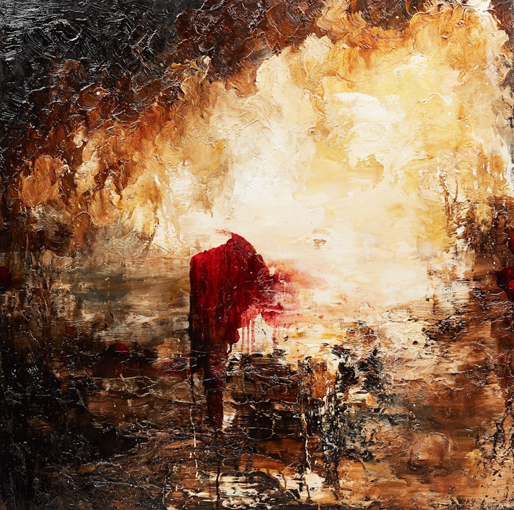 Artwork by Kevin Sonmor, Siege Study: Marker