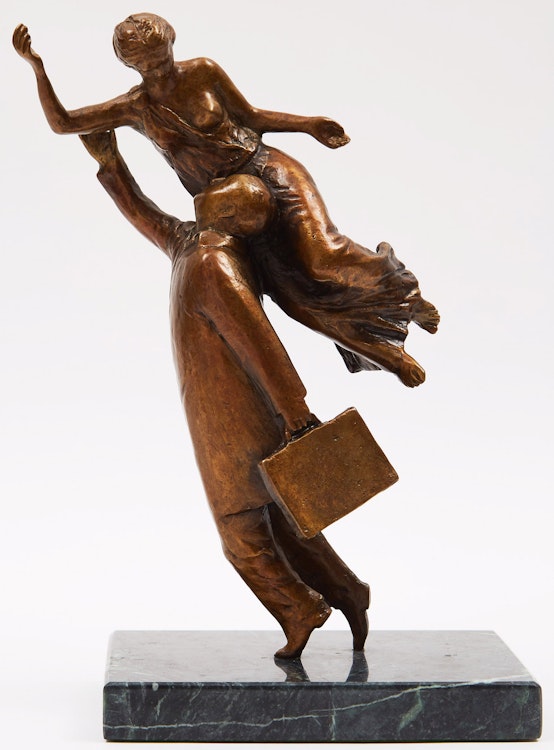 Artwork by William Hodd McElcheran, A Man & Muse