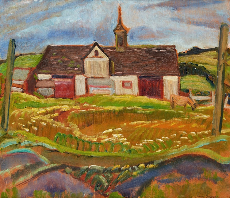 Artwork by Anne Douglas Savage, Lower St. Lawrence, Métis
