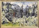 Thumbnail of Artwork by Dorothy Elsie Knowles, Landscape with Trees and Mountains