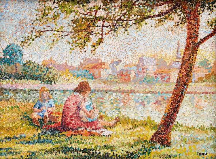 Artwork by Yvonne Canu, Maternité
