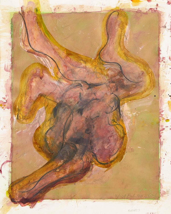 Artwork by John Graham Coughtry,  Figure Study