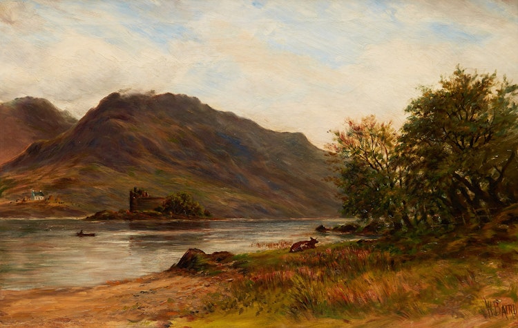 Artwork by William Baptiste Baird, European Landscape