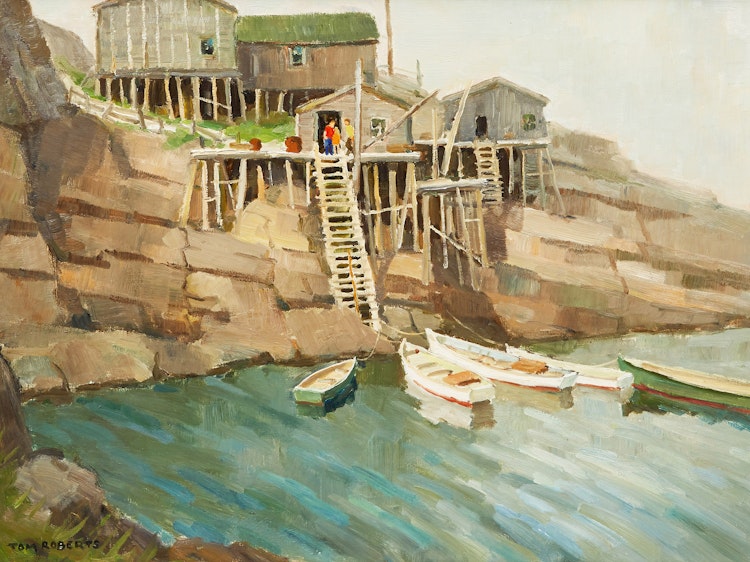 Artwork by Thomas Keith Roberts,  Pouch Cove - Newfoundland