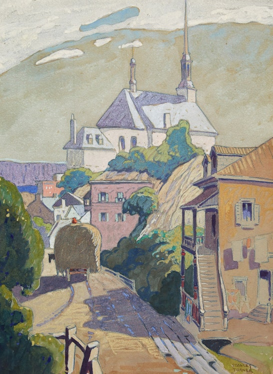 Artwork by Stanley Francis Turner,  Château Richer, Quebec