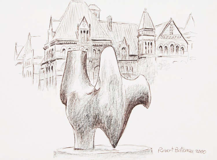 Artwork by Robert Bateman, Nathan Phillips Square