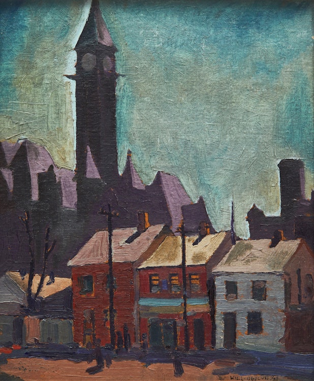 Artwork by William Abernethy Ogilvie, Old City Hall, Toronto