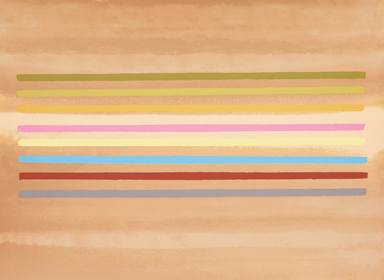 Artwork by William Perehudoff, La Plonge #11