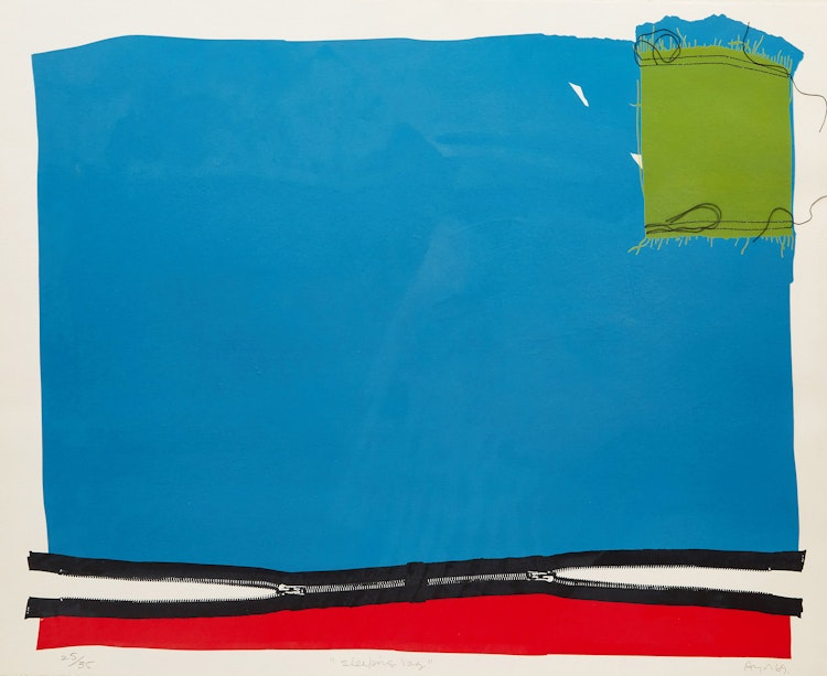 Artwork by Pierre Ayot, Sleeping Bag