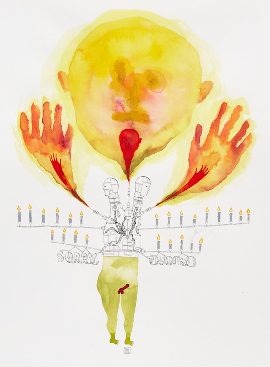 Artwork by Balint Zsako, Love Stories