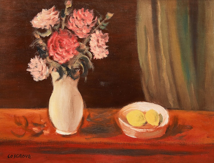 Artwork by Stanley Morel Cosgrove,  Still Life with Flowers