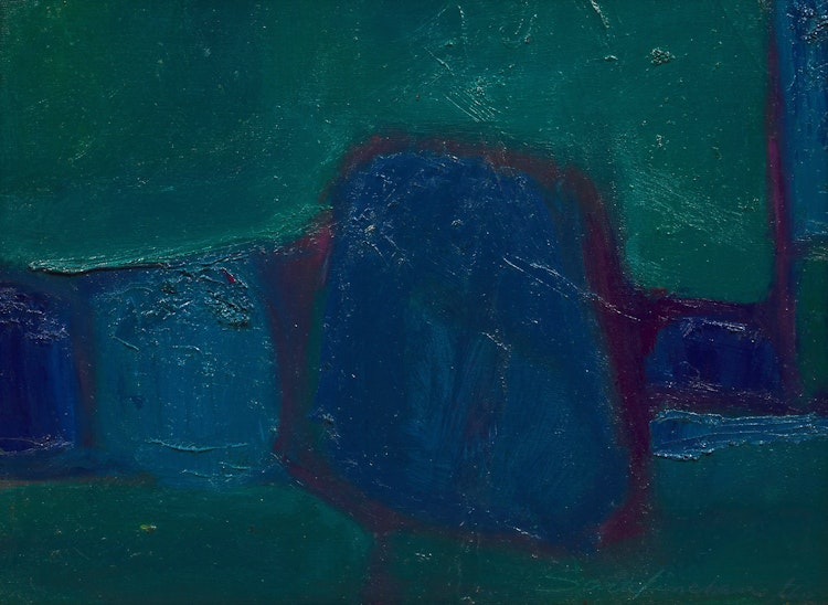 Artwork by Lillian Sarafinchan, Painting #2 (1963)