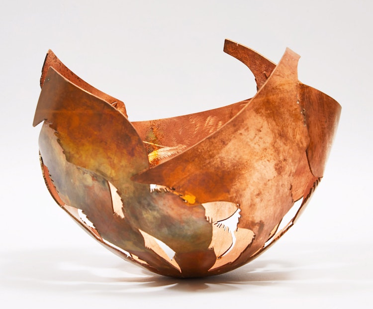 Artwork by Lois Etherington Betteridge,  Bowl (1990)