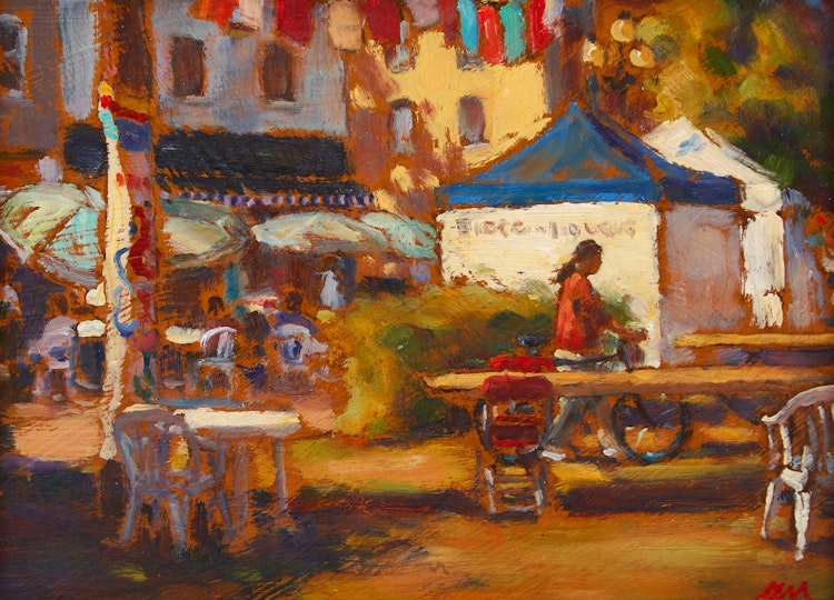 Artwork by Richard Montpetit, Ambiance foraine
