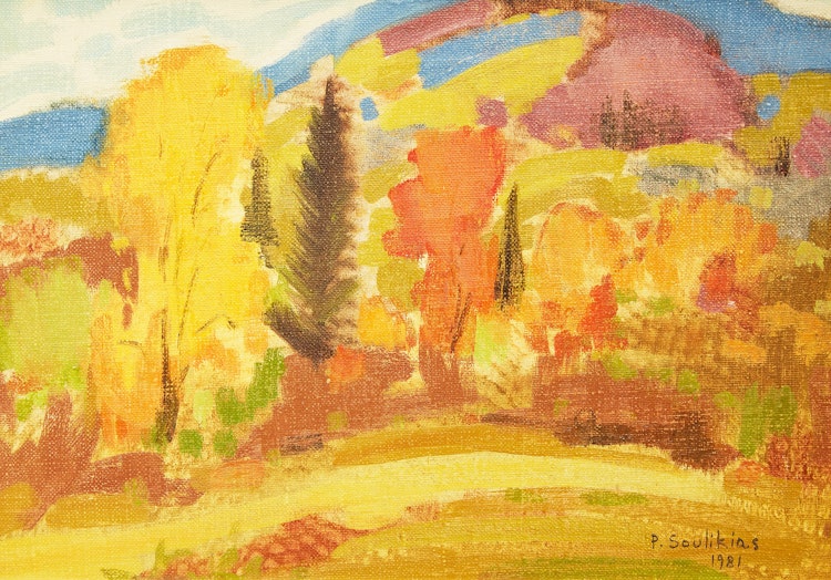 Artwork by Paul Soulikias, Ste-Adèle, Que.
