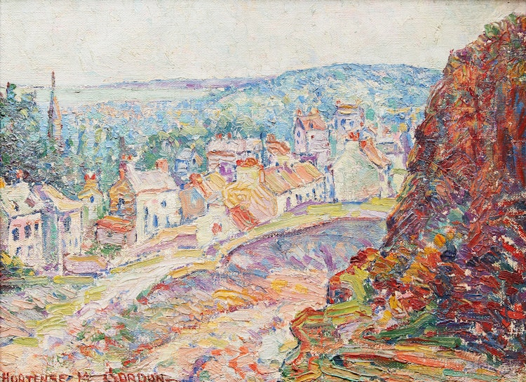 Artwork by Hortense Mattice Gordon,  The Quarry, Cherbourg, France