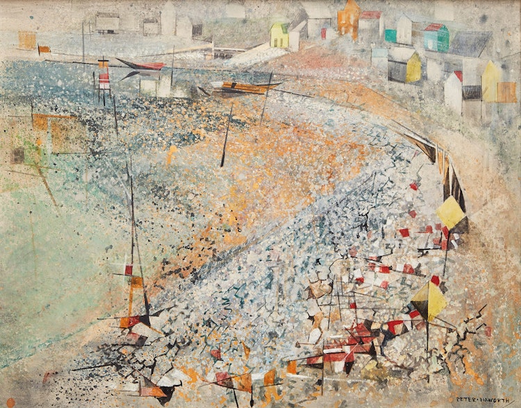 Artwork by Peter Haworth, Cape Breton Village