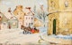 Thumbnail of Artwork by Willard Morse Mitchell, Notre Dame Church of Montreal; A Winter’s Afternoon; A Street Corner in the Old City of Quebec; In the Historic Old Province of Quebec