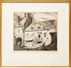 Thumbnail of Artwork by Herbert Raine, Old Houses in a Courtyard, St. Vincent Street, Montreal, P.Q.