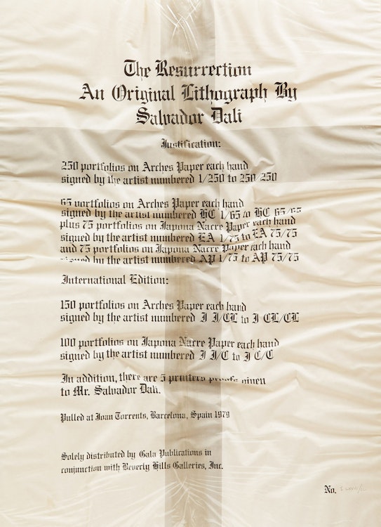 Artwork by Salvador Dalí, The Resurrection (F.79-11)