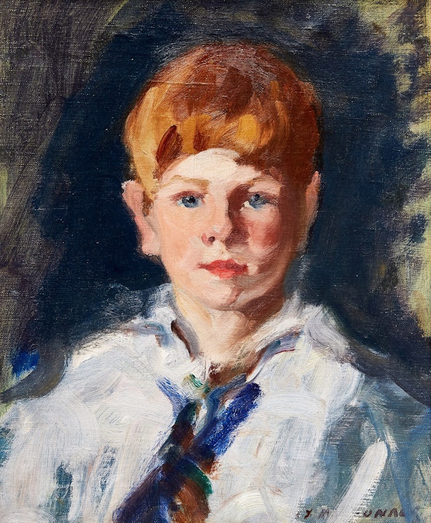 Artwork by Manly Edward MacDonald, Portrait of Duncan