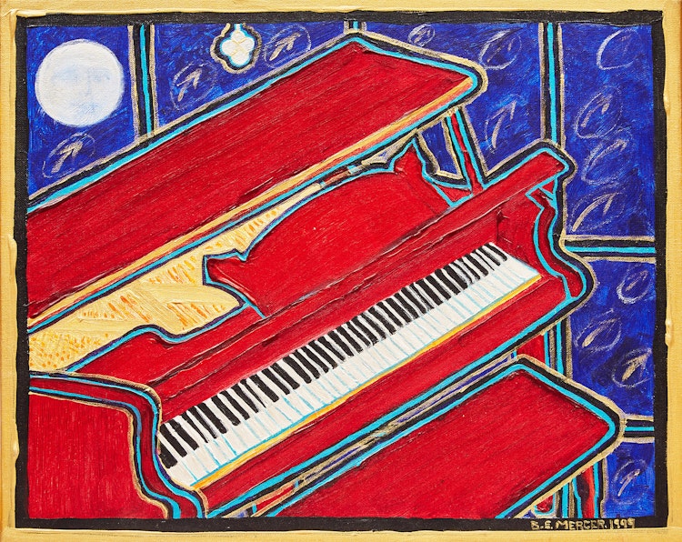 Artwork by Barbara E. Mercer, Piano Offerings