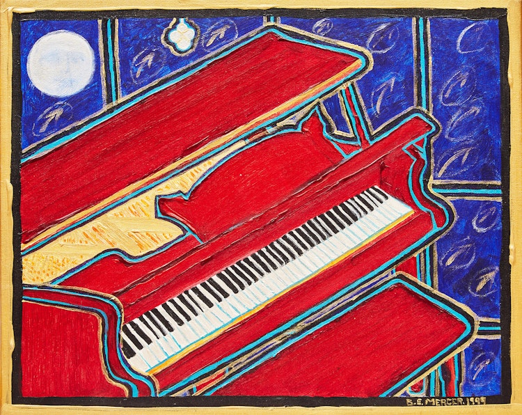 Artwork by Barbara E. Mercer,  Piano Offerings