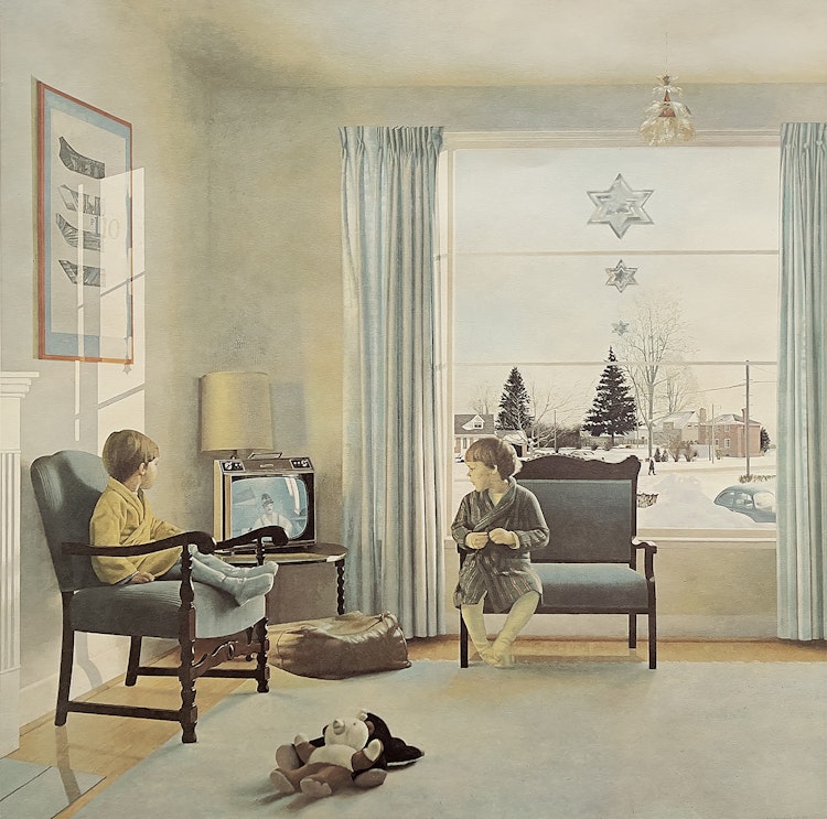 Artwork by Jack Chambers, Sunday Morning No. 2