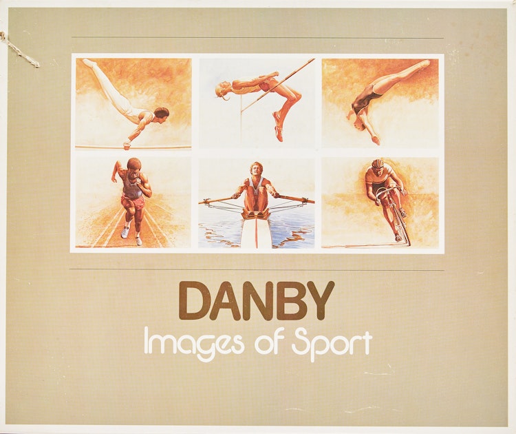 Artwork by Kenneth Danby, Six Olympic Prints and “Danby: Images of Sport”