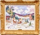 Thumbnail of Artwork by Claude Langevin, Retour au village