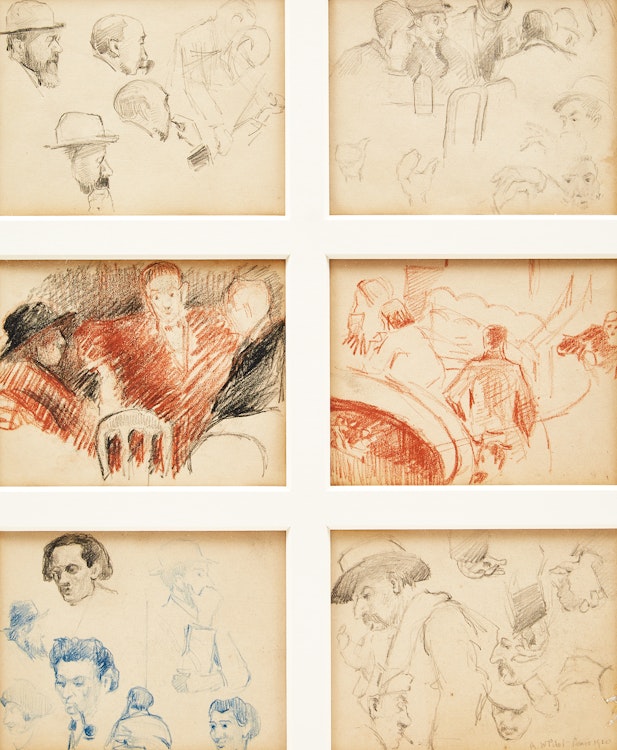 Artwork by Robert Wakeham Pilot, Collection of Six Drawings/ Sketches