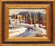Thumbnail of Artwork by Ralph Wallace Burton, Untitled (Stream in Winter)