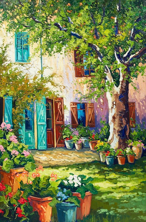 Artwork by Robert Savignac, La temps suspendu