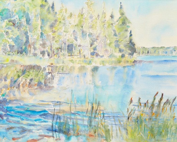 Artwork by Dorothy Elsie Knowles, Waves