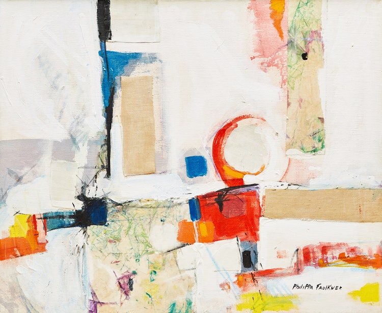 Artwork by Philippa Mary Burrows Faulkner, Snow Break