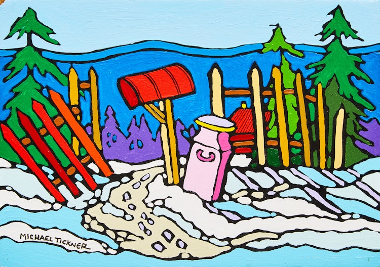 Artwork by Michael Tickner, Ground Cover