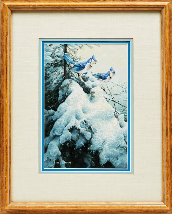 Artwork by Michael Dumas, Blue Jays