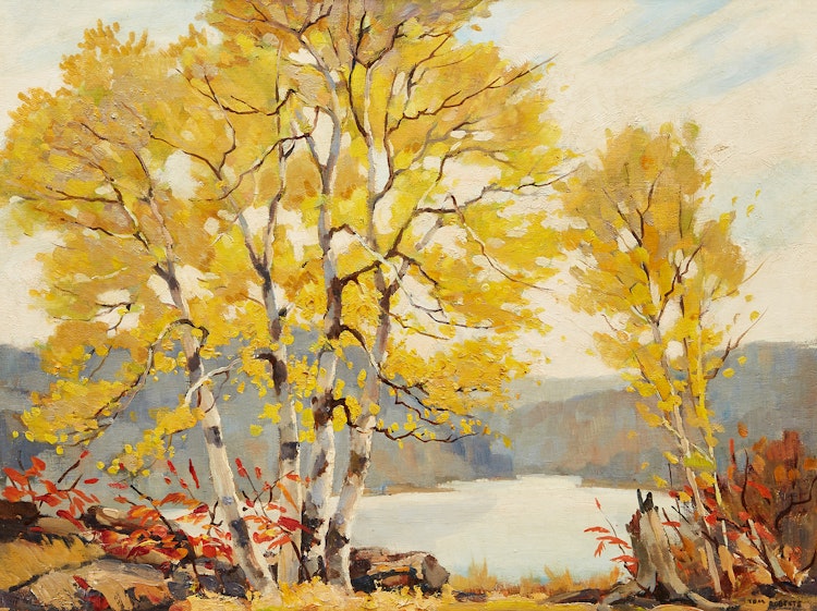 Artwork by Thomas Keith Roberts,  Autumn Colour - Haliburton