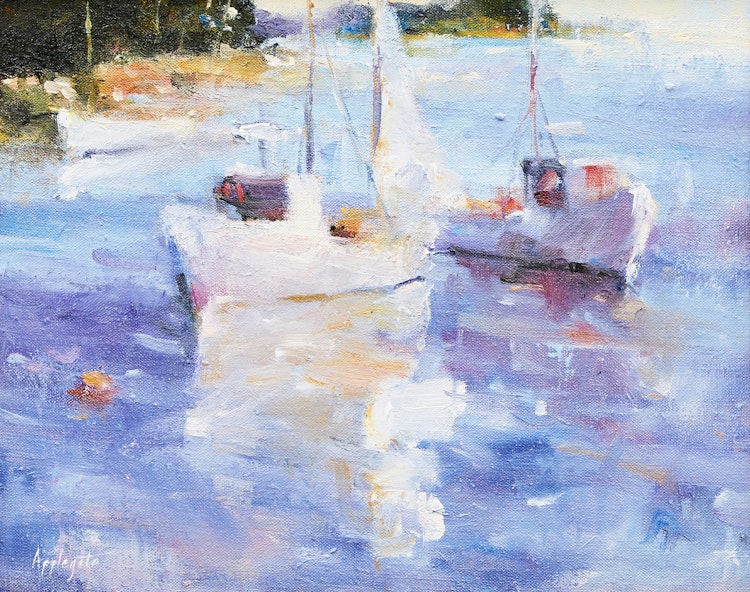 Artwork by Barbara Applegate, Stonington I