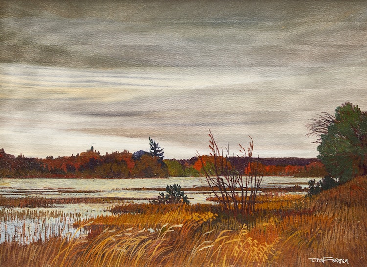 Artwork by Richard Ferrier,  Lake of Bays, Baysville