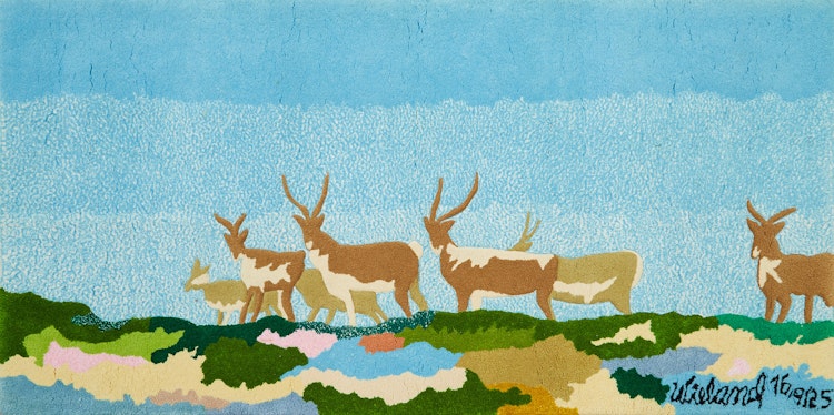 Artwork by Joyce Wieland,  Untitled Tapestry 